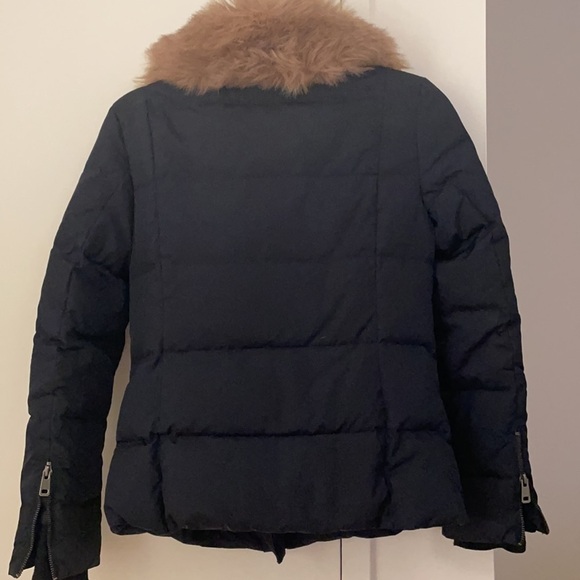 Zara Fur Collar Puffer Coat​​​​​​​​​​ - Picture 3 of 4
